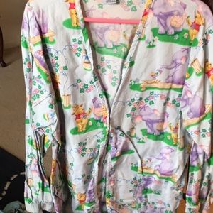 Disney Pooh Heffalump Scrub Jacket